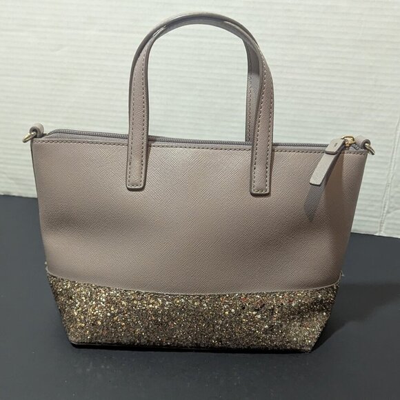Kate Spade New York Ina Greta Court Glitter Bag NWOT - missing crossbody strap - Picture 2 of 11